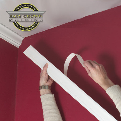 2.5" Easy Crown Molding 86' kit. Includes 20 inside and 4 outside corners.