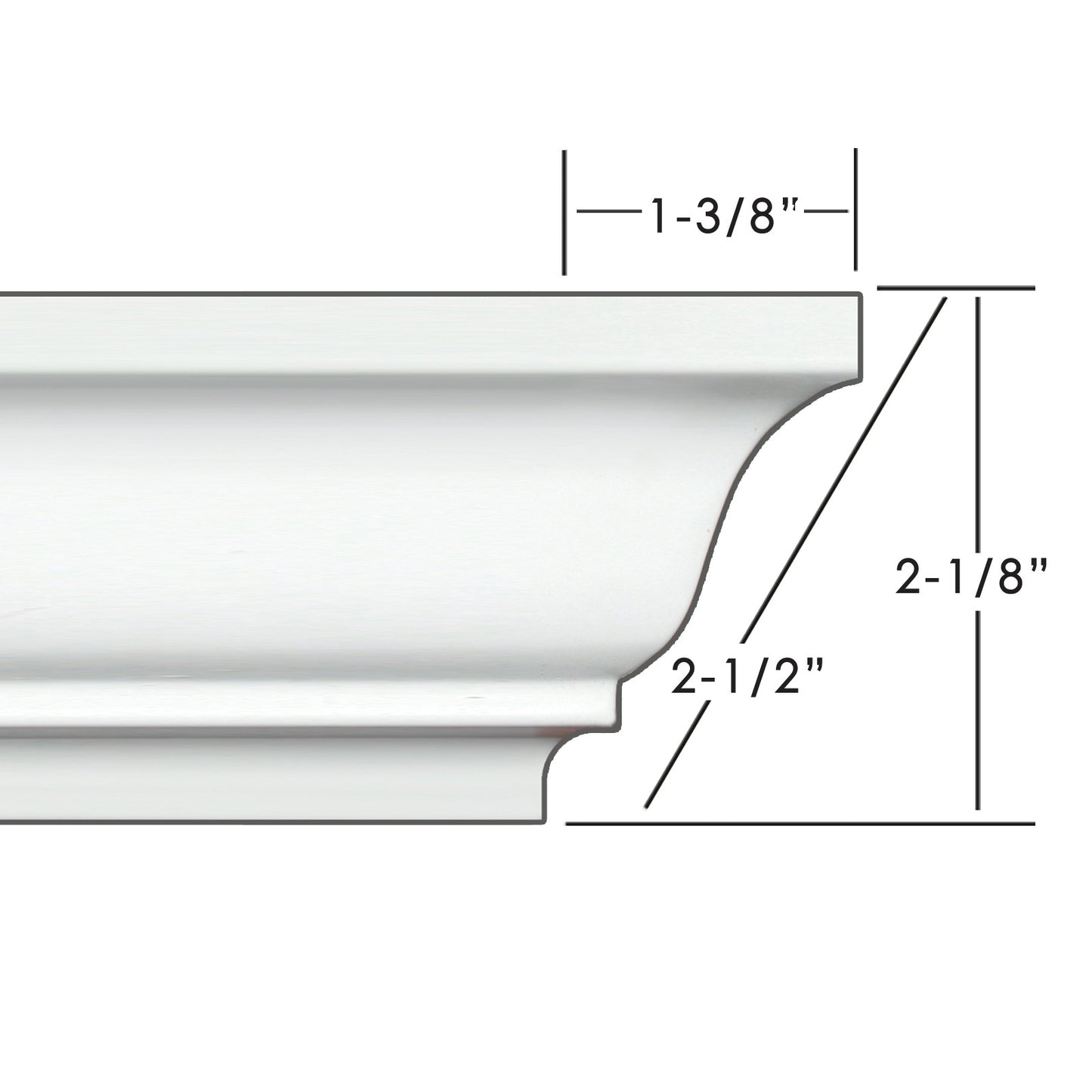 dimensions of crown molding