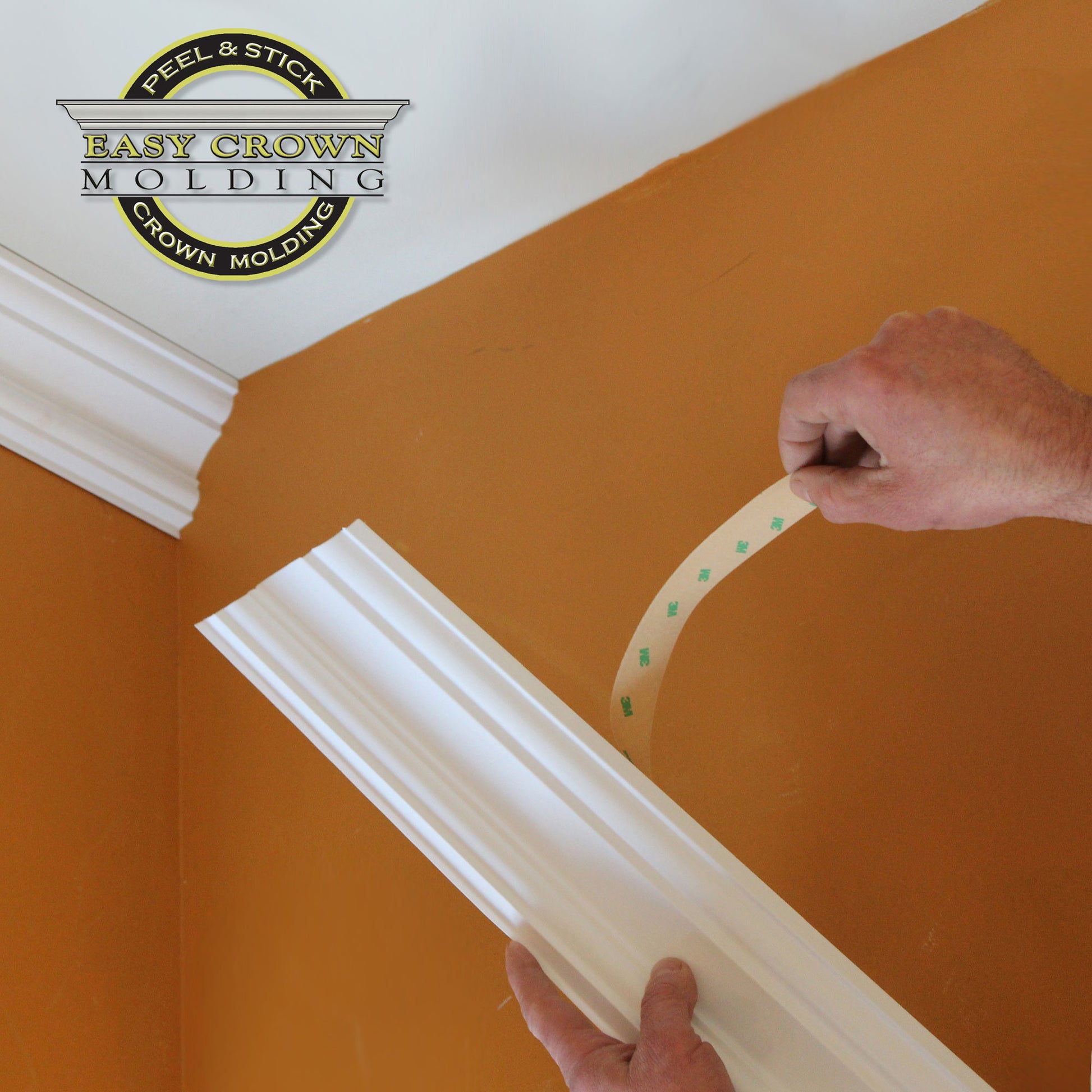 Peel & Stick Easy Crown Molding fastest way do install crown molding